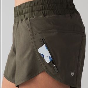 Lululemon Tracker short, size 4
